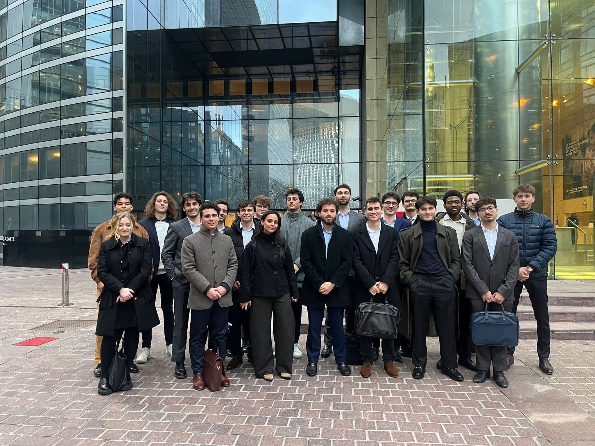 Visite Salle des Marchés SG CIB